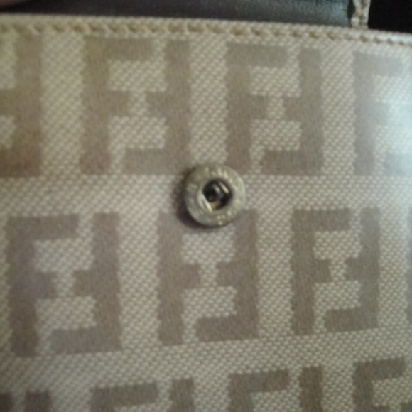 VTG FENDI ZUCCA COATED CANVAS CIGARETTE PACK CASE - Picture 6 of 6